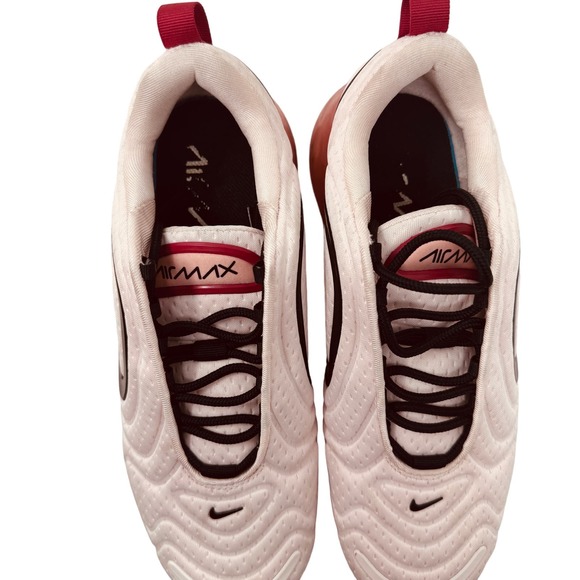 Nike Air Max 720 Sneakers AR9293 602 Lace Up Light Soft Pink/Gym Red Size 8.5 - Picture 3 of 9